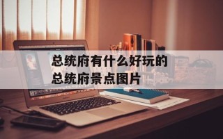 总统府有什么好玩的 总统府景点图片