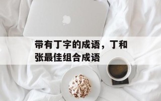 带有丁字的成语，丁和张最佳组合成语