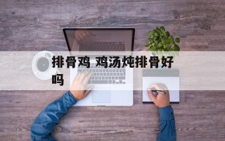 排骨鸡 鸡汤炖排骨好吗