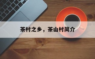 茶村之乡，茶山村简介