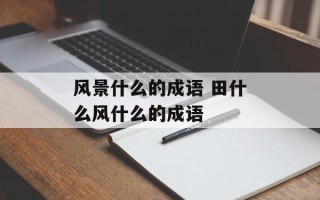 风景什么的成语 田什么风什么的成语