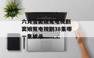 六月雪窦娥冤电视剧 窦娥冤电视剧38集哪一集被杀