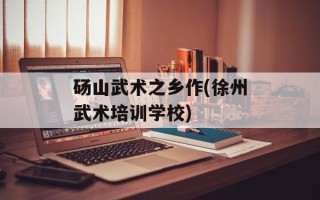 砀山武术之乡作(徐州武术培训学校)