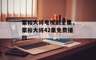 粟裕大将电视剧全集，粟裕大将42集免费播放