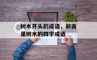 树木开头的成语，前面是树木的四字成语