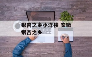 银杏之乡小洋楼 安徽银杏之乡