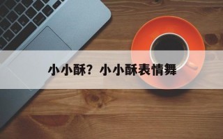 小小酥？小小酥表情舞