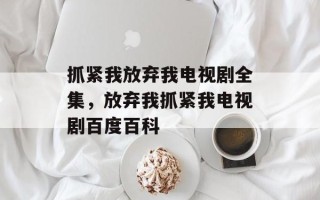 抓紧我放弃我电视剧全集，放弃我抓紧我电视剧百度百科