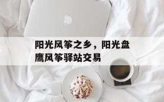 阳光风筝之乡，阳光盘鹰风筝驿站交易