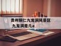 贵州铜仁九龙洞风景区 九龙洞是几a