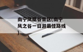 南宁凤凰谷景区(南宁风之谷一日游最佳路线)