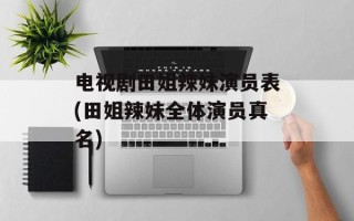 电视剧田姐辣妹演员表(田姐辣妹全体演员真名)