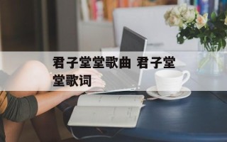 君子堂堂歌曲 君子堂堂歌词