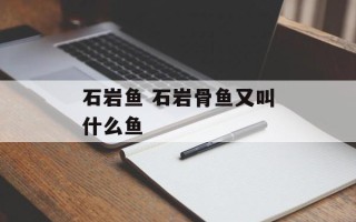 石岩鱼 石岩骨鱼又叫什么鱼