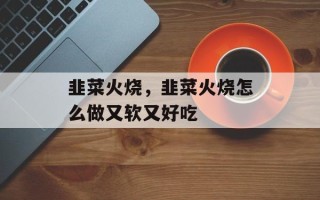 韭菜火烧，韭菜火烧怎么做又软又好吃