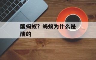 酸蚂蚁？蚂蚁为什么是酸的