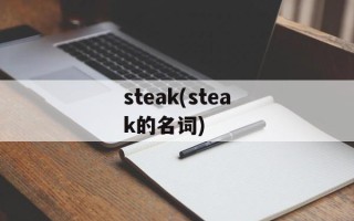 steak(steak的名词)