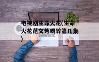 电视剧生命火花(生命火花范文芳喝醉第几集)