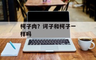 柯子肉？诃子和柯子一样吗