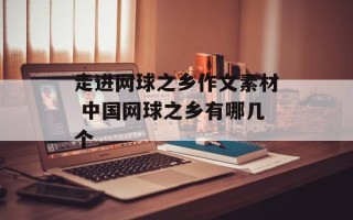 走进网球之乡作文素材 中国网球之乡有哪几个
