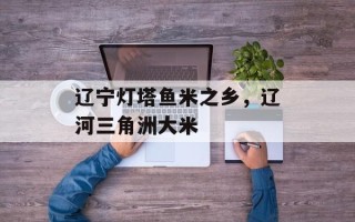辽宁灯塔鱼米之乡，辽河三角洲大米