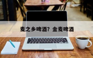 麦之乡啤酒？金麦啤酒