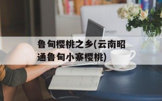 鲁甸樱桃之乡(云南昭通鲁甸小寨樱桃)
