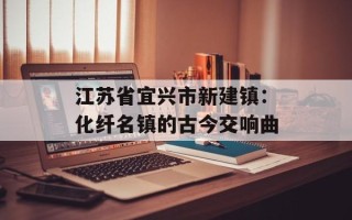江苏省宜兴市新建镇：化纤名镇的古今交响曲
