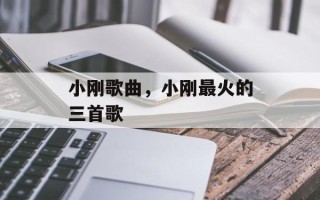 小刚歌曲，小刚最火的三首歌