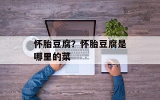 怀胎豆腐？怀胎豆腐是哪里的菜