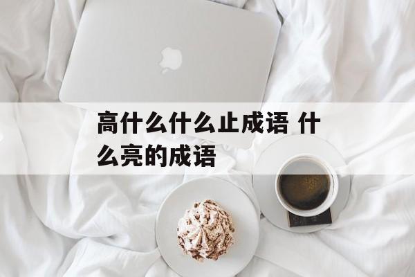 高什么什么止成语 什么亮的成语-第1张图片-