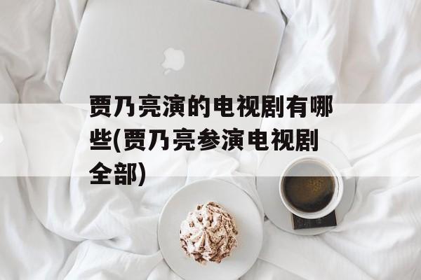 贾乃亮演的电视剧有哪些(贾乃亮参演电视剧全部)-第1张图片-