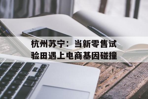 杭州苏宁:当新零售试验田遇上电商基因碰撞-第1张图片- 杭州苏宁:当新零售试验田遇上电商基因碰撞-第1张图片-