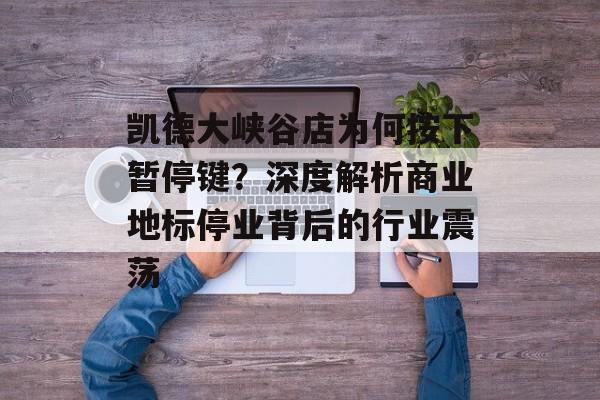 凯德大峡谷店为何按下暂停键？深度解析商业地标停业背后的行业震荡-第1张图片-